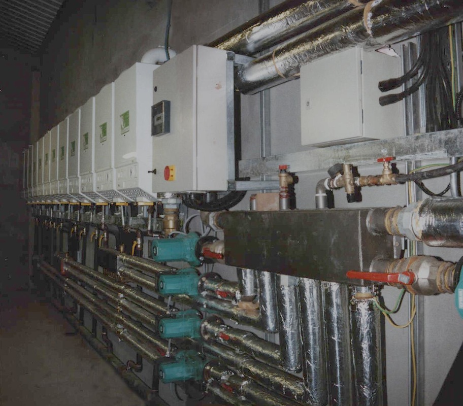 Large boiler array